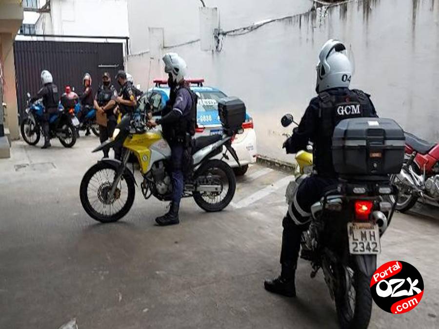 Guarda Municipal apoio da Polícia Militar apreende motos